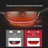 COOKER KING Hand-cast Cast Iron Wok