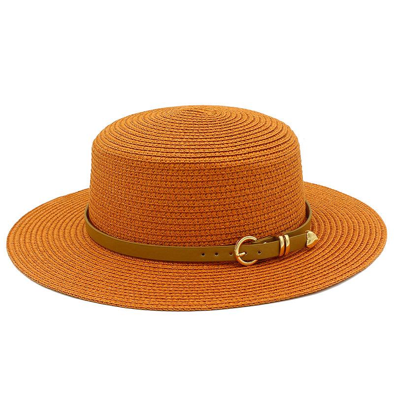 Women's New Spring and Summer Bowler Hat Fashion Panama Straw Hat Outdoor Sun Hat French Beach Hat Cool Hat