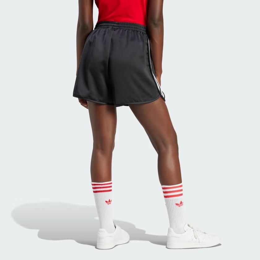 (WMNS) Shorts da Sprint in Raso adidas Taglia Asiatica 'Nero' Donna IU2528