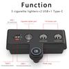 For Volkswagen Polo / Cross Polo / GTI / Blue GT / R WRC Car Charger Cigarette Lighters USB Fast Charging Cables Power Adapters
