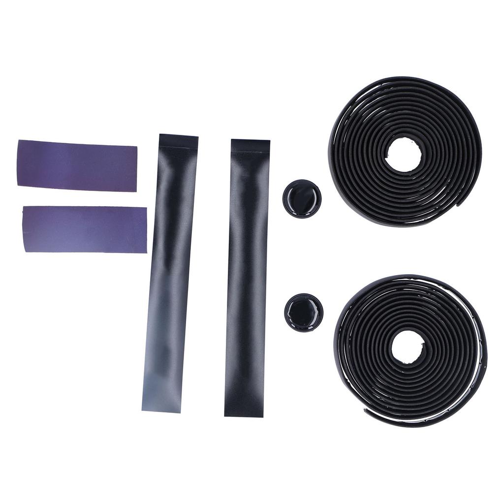 Bike Handlebar Tapes Bicycle AntiSlip Handle Grip Wraps Belt with Handlebar Plugs