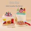 Wooden Kids' Educational Toys: Role-Playing Simulation with Fruits and Vegetables Cut Game