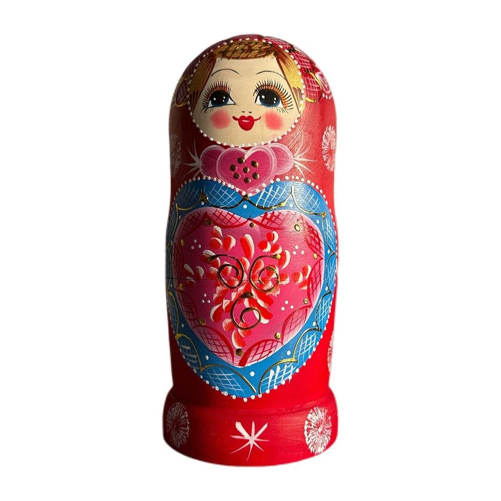 15 Layers  Matryoshka Wooden Nesting Doll Desktop DecorChildren Christmas Gifts