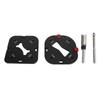 Woodworking Round Corner Radius Templates Aluminum Alloy R15 R20 R25 R30 R35 R40 R45 R50 Router Table Corner Radius Jig