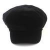 Universal chemistry Shiny Poly Black Newsboy Cap