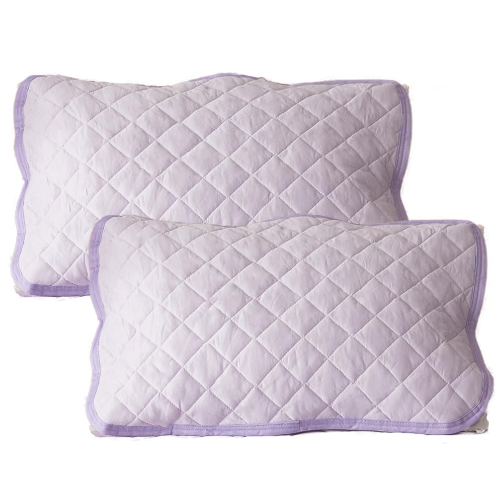 

Dream Spot Reversible Pillow Purple of Pillow Pile 43 x 63 cm Pad, (Set 2) 100% Cotton, Cooling, Toweling, Pad, Cool, Anti-mite, Cotton, Pad, Cotton, фиолетовый