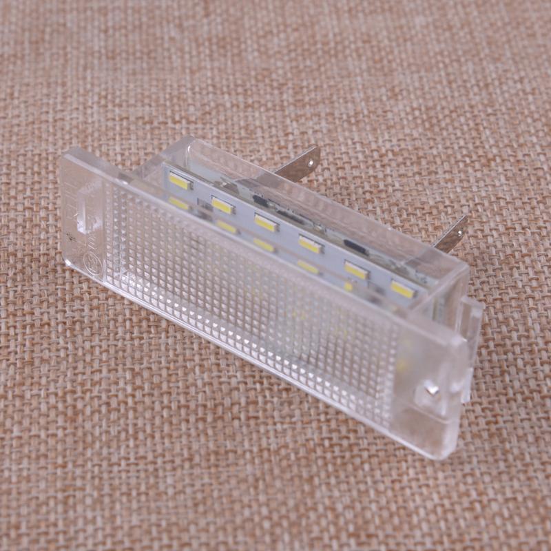 2pcs White LED Number License Plate Light Lamp Fit For Opel Astra-F Calibra