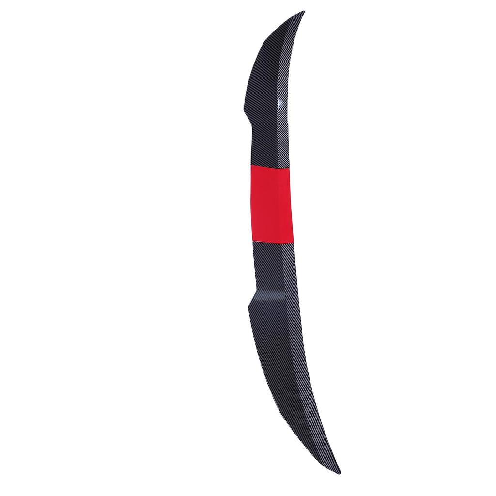 Car Rr Tail Spoiler 117-128cm ABS Strong Adhesion Car Rr Spoiler Wing for Maintenance