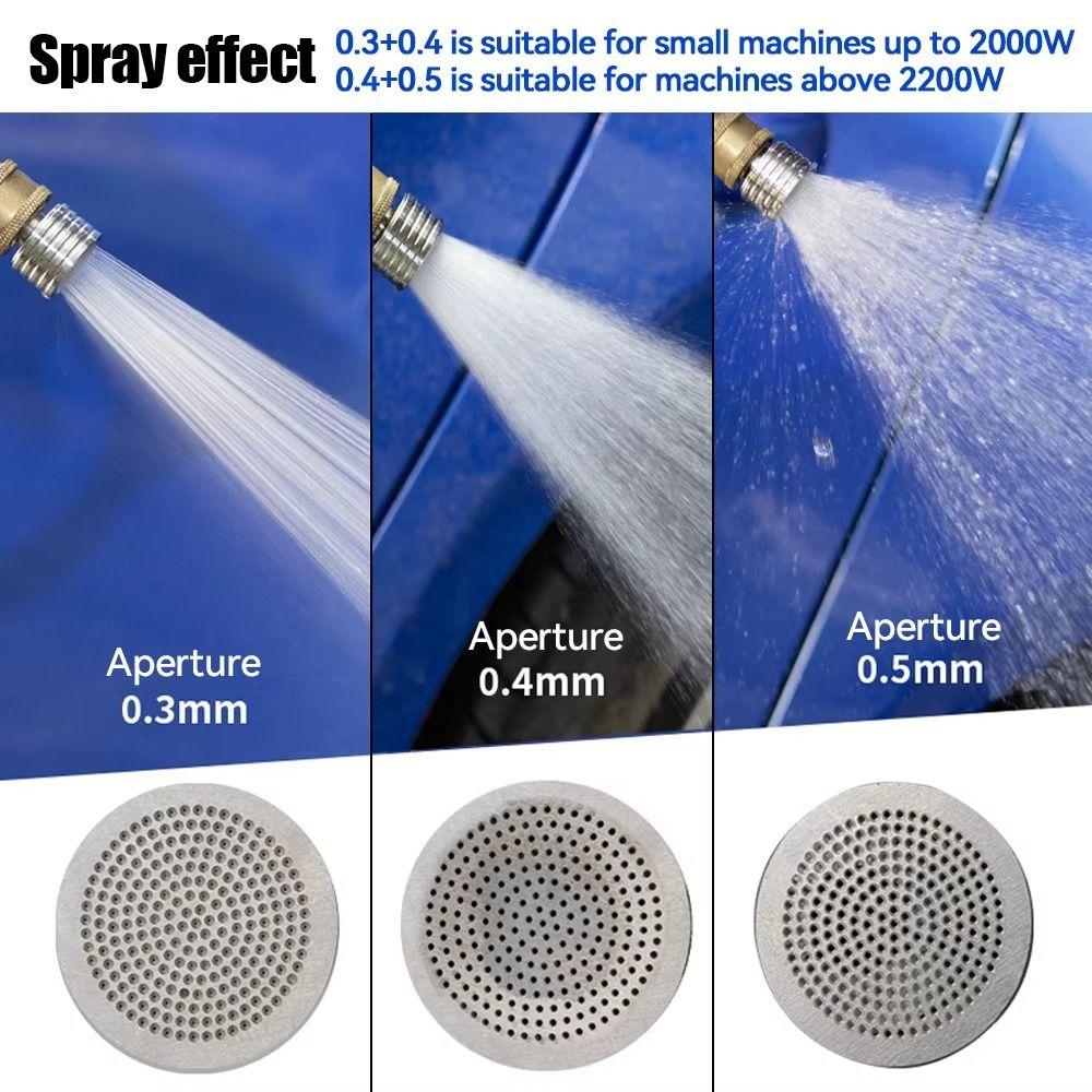 1/4 Quick Connect Shower Head Quick Plug Washing Nozzle Shower Blades Water Nozzle Flower Watering