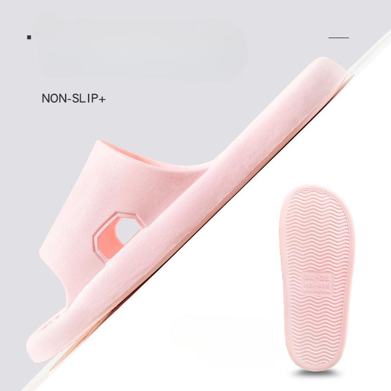 Fashion Summer 2024 New Anti Slip Shoes Massage Slippers EVA Comfortable Couple Slippers Summer Solid Color Massage Shoes Casual