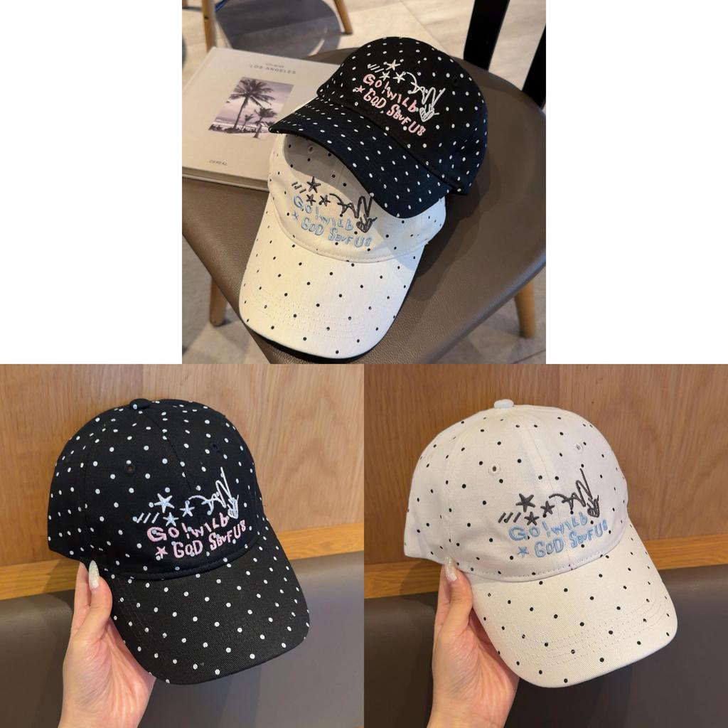 Cotton Embroidered Baseball Cap For Women And Men With Sun Protection For Summer Casual Wear