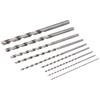 9pcs 200mm Length High Speed Steel Drill Bits 9Pcs Set Twist Drill Bit Set  For Steel