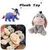 Cute Grey Plush Donkey Toy For Kids Soft And Cuddly Stuffed Animal Doll, Perfect Gift For Children