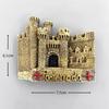 3D Resin Spain Fridge Magnet - Barcelona Seville Donostia Jaen Spanish Travel Souvenir Refrigerator Magnet Home Decor Gift