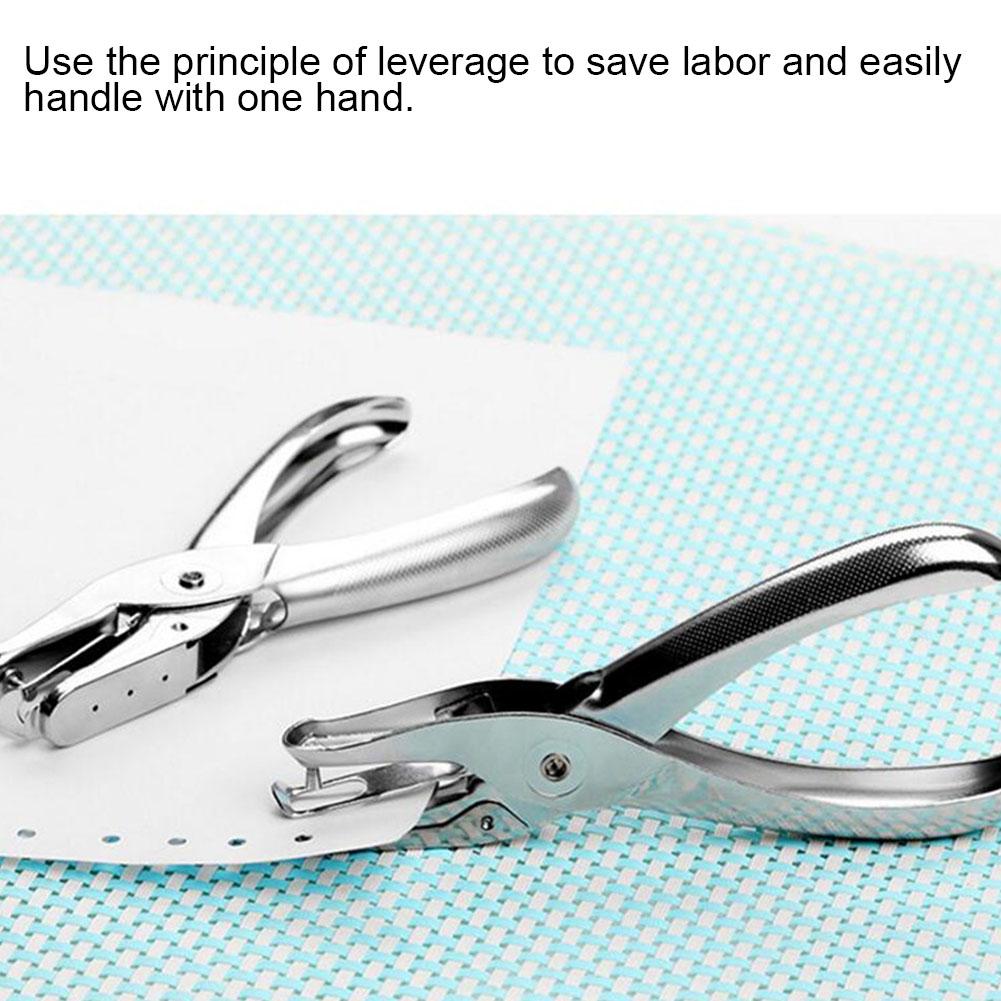 Popular Delicate  Handheld Hole Punching Machine (6 Pages) Practical Single Punch