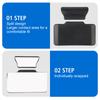 Motorcycle Backrest Pad Premium PU Sponge Covers Passenger Lazyback Protector Rear Case Cushion Motorbike Accessories UniversalGood product