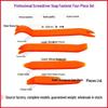 100pcs Universal Car Expansion Clips - 6 Types for Body, Fender, and Door Panels