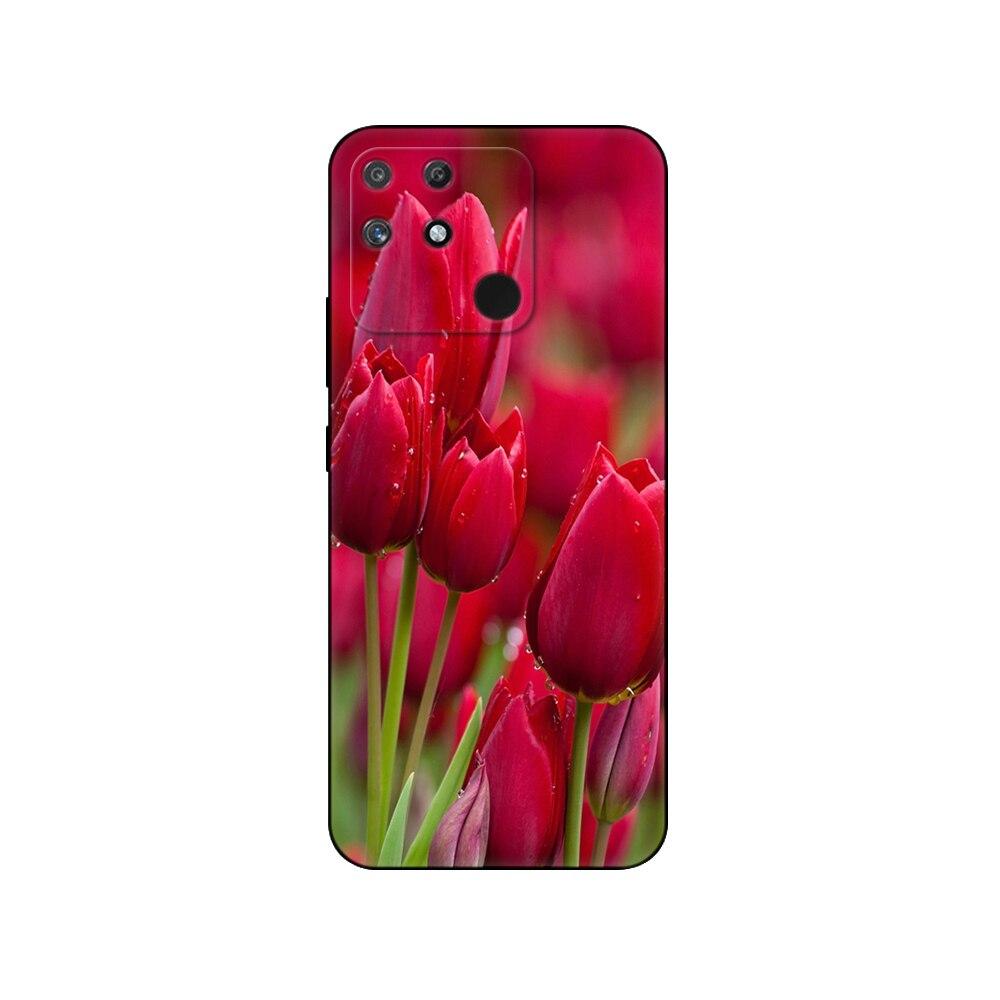 

For Realme Narzo 50A Case 6.5inch Silicon Back Cover For OPPO Realme Narzo50A 50 A Soft Case RMX3430 Phone Case black tpu case Realme Narzo 50A