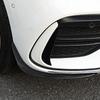 Carbon Fiber Color Car Front Foglight Lip Wing Spoiler Trim Strips For Mercedes Benz C Class W206 - Exterior Accessories