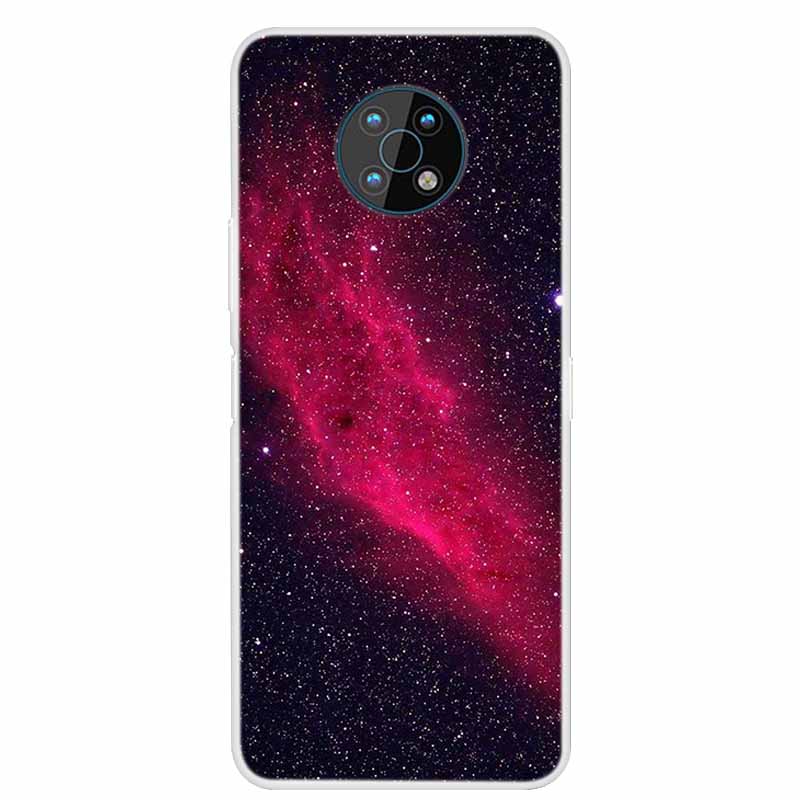 For Nokia G50 Cases G20 G10 G300 Clear Marble Soft Silicone Phone Cases for Nokia G50 5G Back Covers Bumper For NokiaG20 G 50 5G