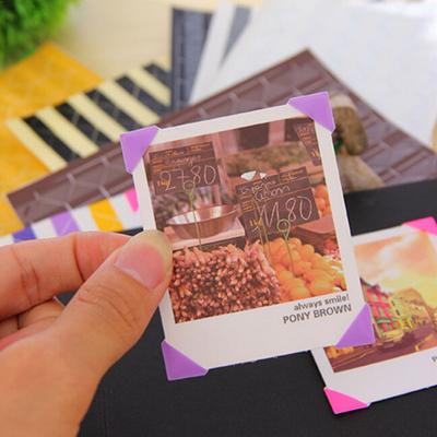 Photo Album Scrapbook Colorful Corner Protectors DIY Sticker Gift Decor Card Scrapbooking Arts Crafts