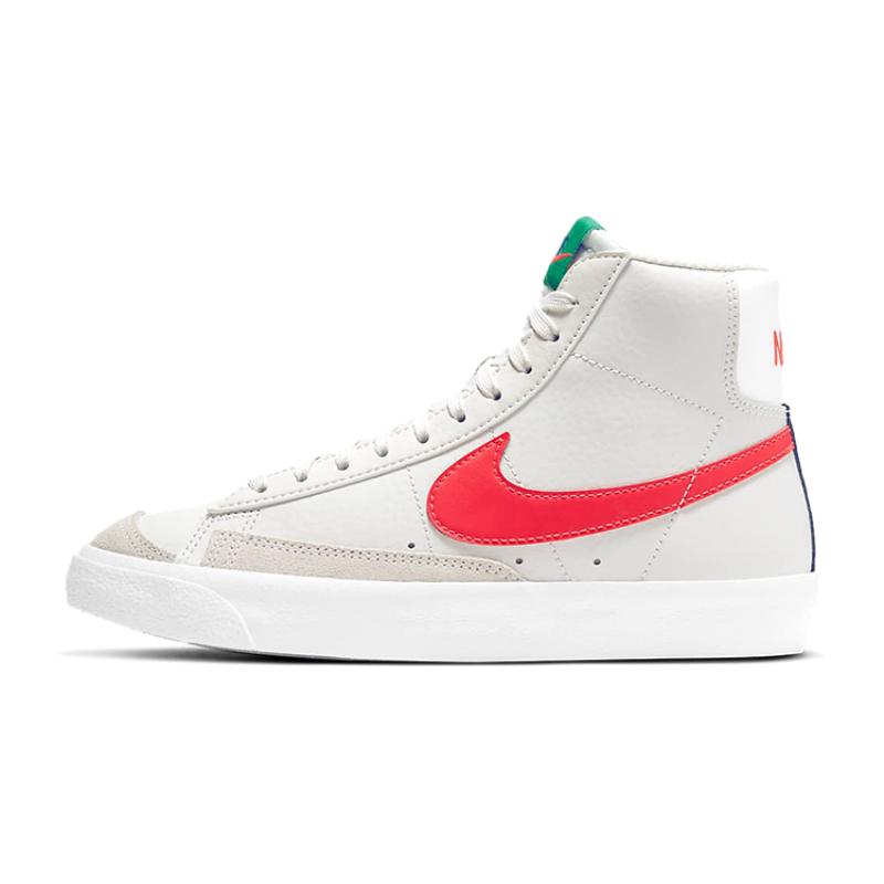 

Nike Blazer Mid 77 GS Platinum Tint Bright Crimson Sneakers DA4086-004 36