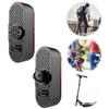 Battery Rear Bike Light Camera Continuous Recording 6H Safety Bicycle Rear Light Camera Recorder 3400mAh for Road Urban Cyclists