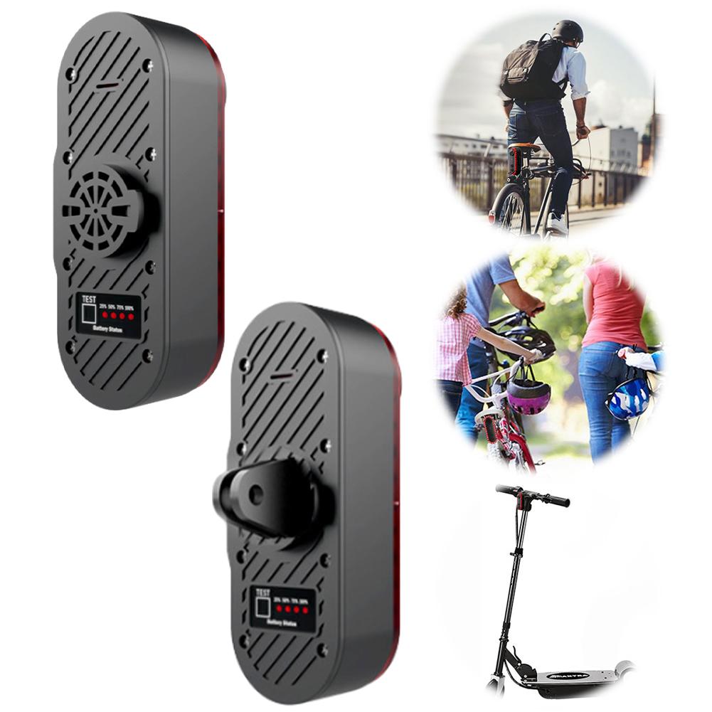 Battery Rear Bike Light Camera Continuous Recording 6H Safety Bicycle Rear Light Camera Recorder 3400mAh for Road Urban Cyclists