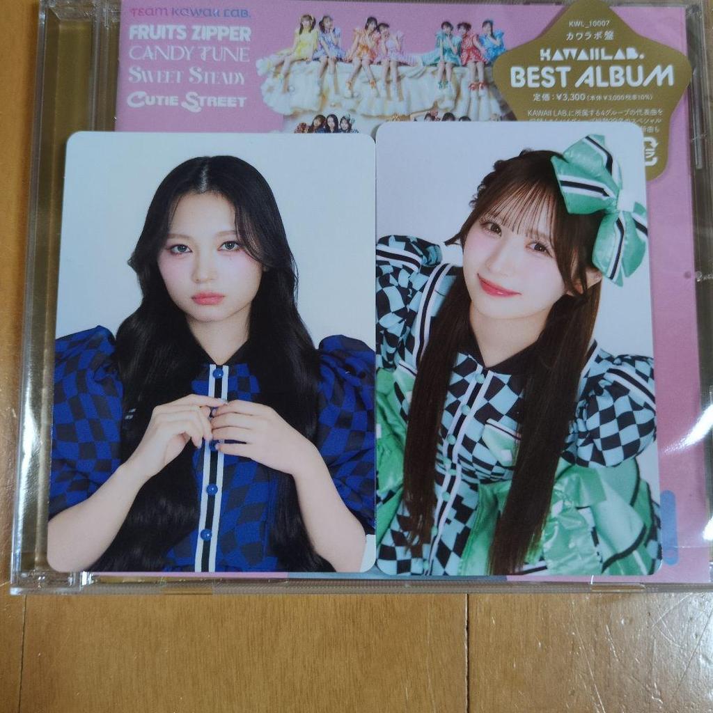 [USED] Kawalabo Album (2 discs) with bonus cards (Mizuki Kirihara, Nanako Ogawa)