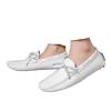 shoes2026 two-layer cowhide Doudou shoes 38-47 trend versatile advanced sense one pedal