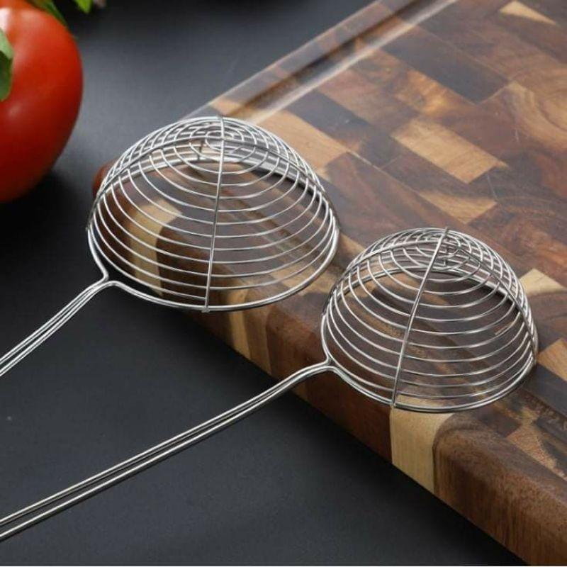 Nerezová lžíce Tapioka Pearl Scooper Perlové sítko Boba sítko filtrační síto Mléko Čajovna