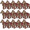 Medieval Zoo Building Blocks Character Accessories Mounts Animals Deer Elephants Camels Wolves Warhorses Bricks Toy Gifts K080