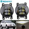 DRL Fog Lamp Assembly H8/H11 12V Interface 9cm In Diameter Fog Light For Mitsubishi Pajero Montero Sport 2008-2014 L200