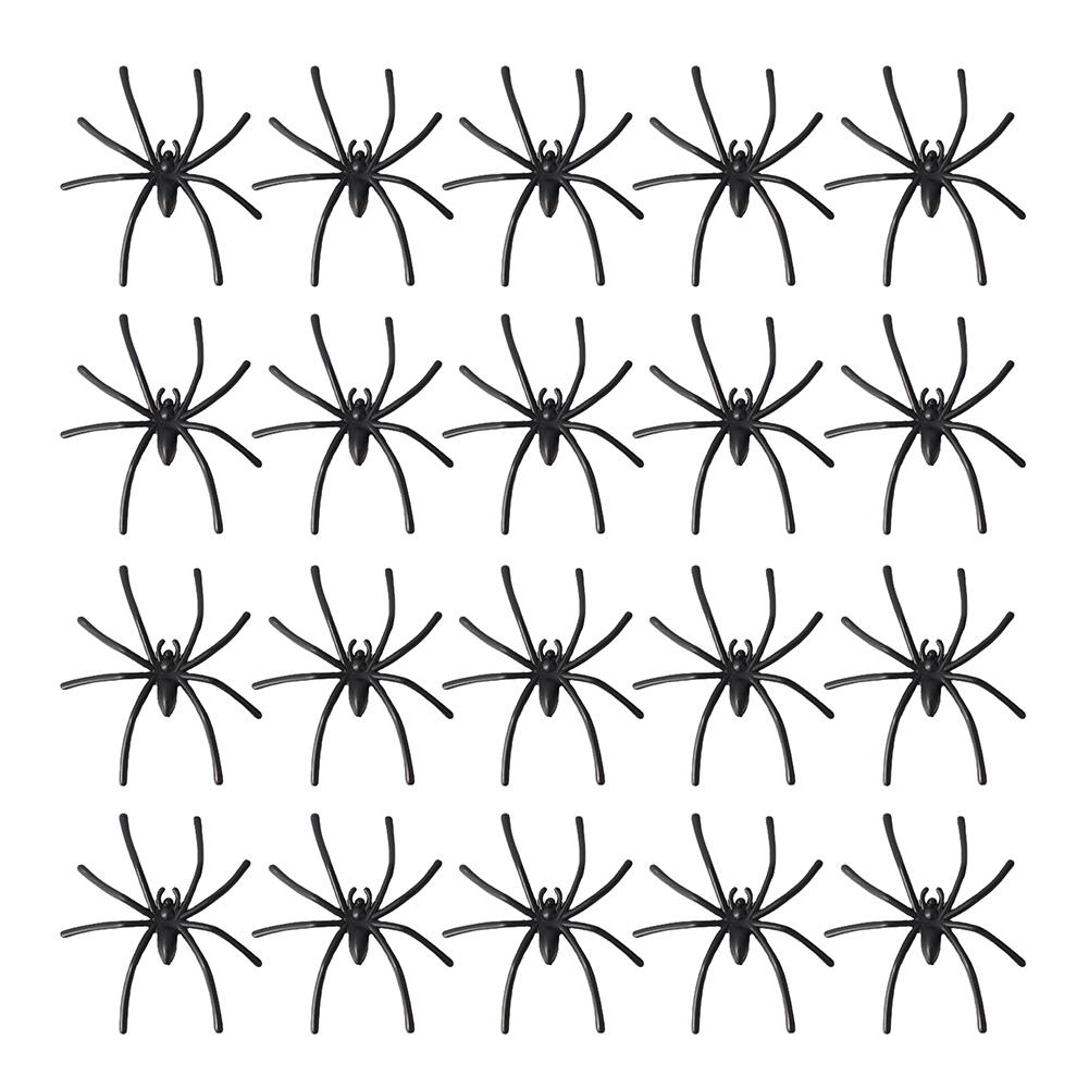 

Halloween Decoration Artificial Spiders Realistic Plastic Spider Fake Halloween Spiders for Haunted House Props
