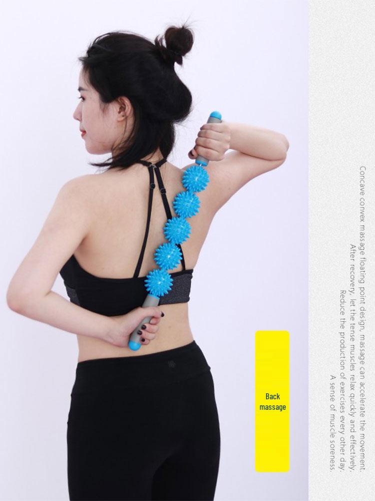 Spiky Ball Muscle Massage Roller: Fascia Release & Relaxation Stick