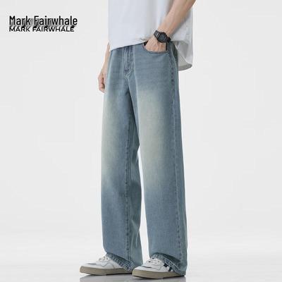 Mark Fairwhale Men's Loose Straight Jeans