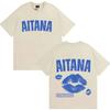 Rapper Aitana 2026 Doppelseitiger Print Grafik T-Shirts Herren Damen Lässig Sommer Harajuku Übergroßes Kurzarm-T-Shirt Unisex
