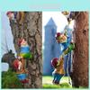 Creative Garden Decoration Micro Dwarf Climbing Figurine Made Of Durable Resin Material