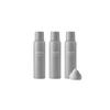 SHIRORU Crystal Whip Black Facial Cleanser (Charcoal x Carbonated) - 120g x 3 bottles - A foaming