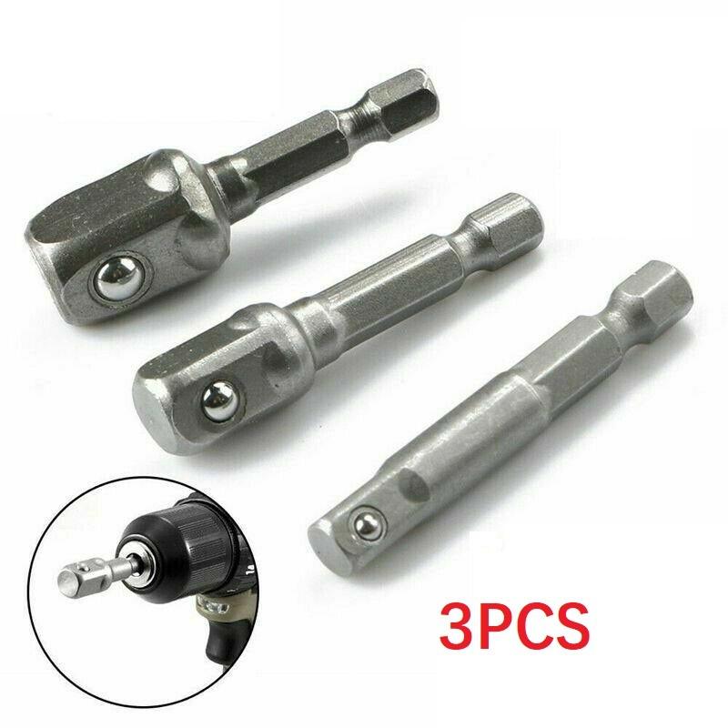 Socket Bit Tools Sandblasting Silver 1/4\'\'(6.35mm)