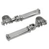 Motorcycle Highway Foot Pegs 25mm To 32mm Aluminum Alloy Universal Fit Engine Crash Bar Footrest Electroplating