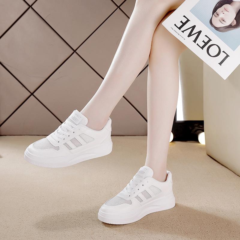 Summer Thin New Student Sports and Leisure Board Shoes Mesh Breathable Mesh Shoes