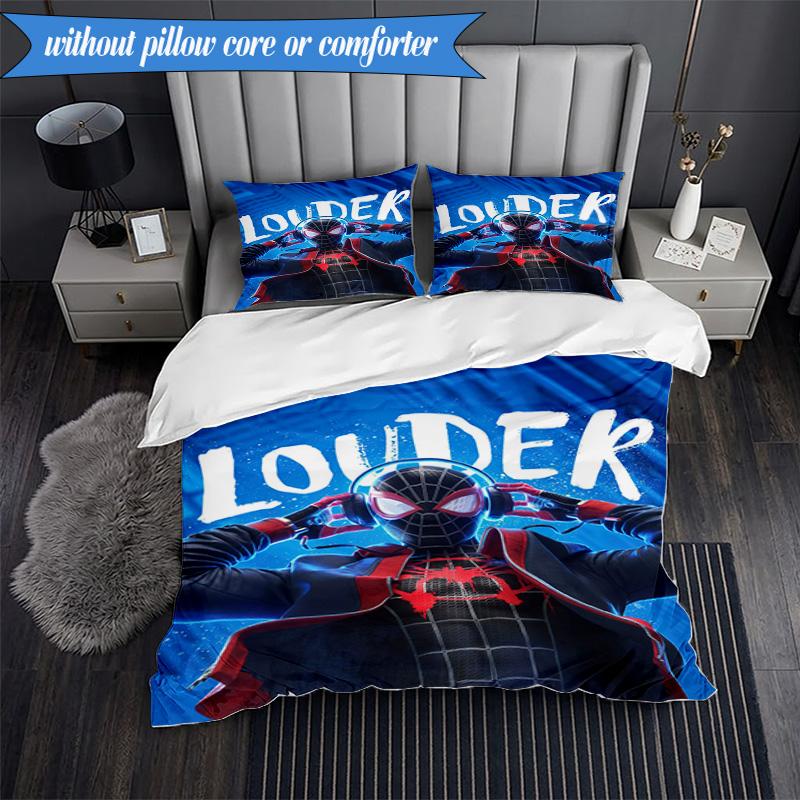 Red Spider 3pcs K-pop Music Group Bedding set,Ideal for Bedroom, Dormitory,Including Duvet Cover And 2pcs Pillowcases,Fan Gifts