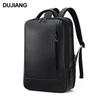 Men's Luxury Cowhide Business Laptop Backpack, 15.6", for Work and Travel