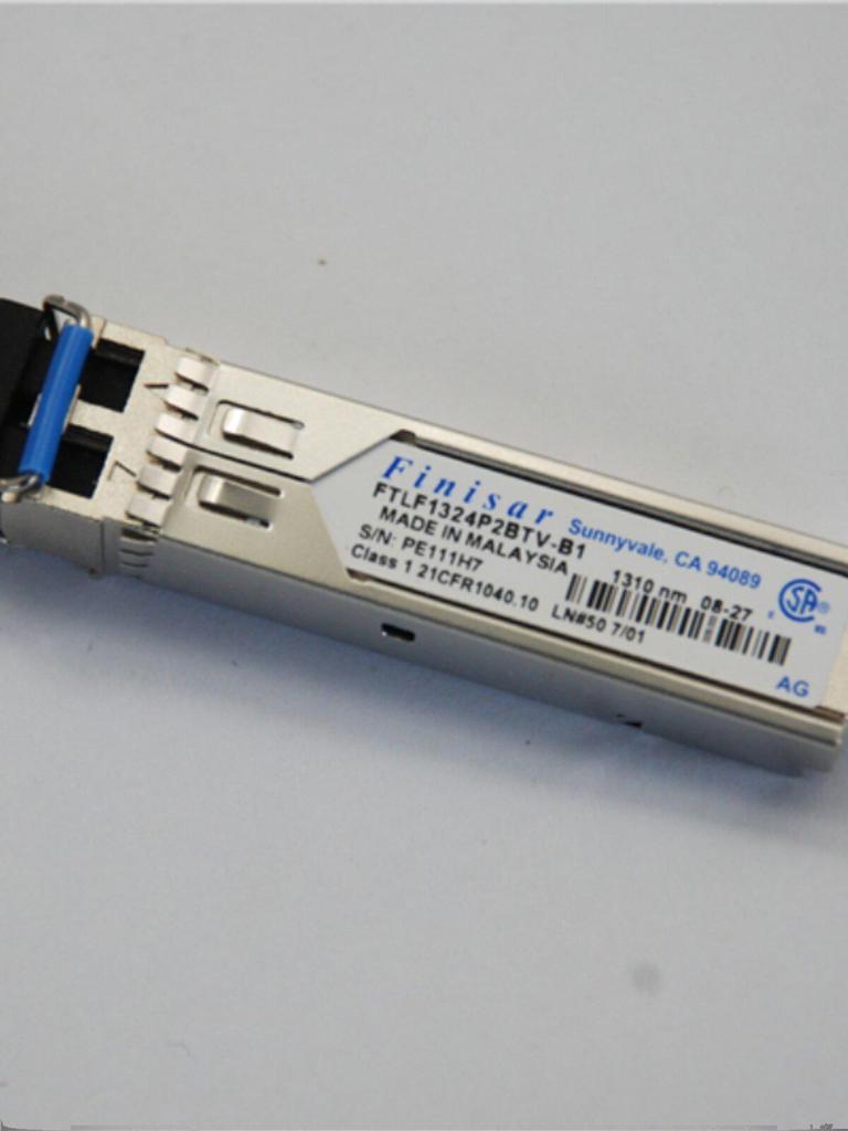 FINISAR 4G 4km 1310NM Gigabit Single-Mode SFP Optical Module (FTLF1324P2BTV-B1).