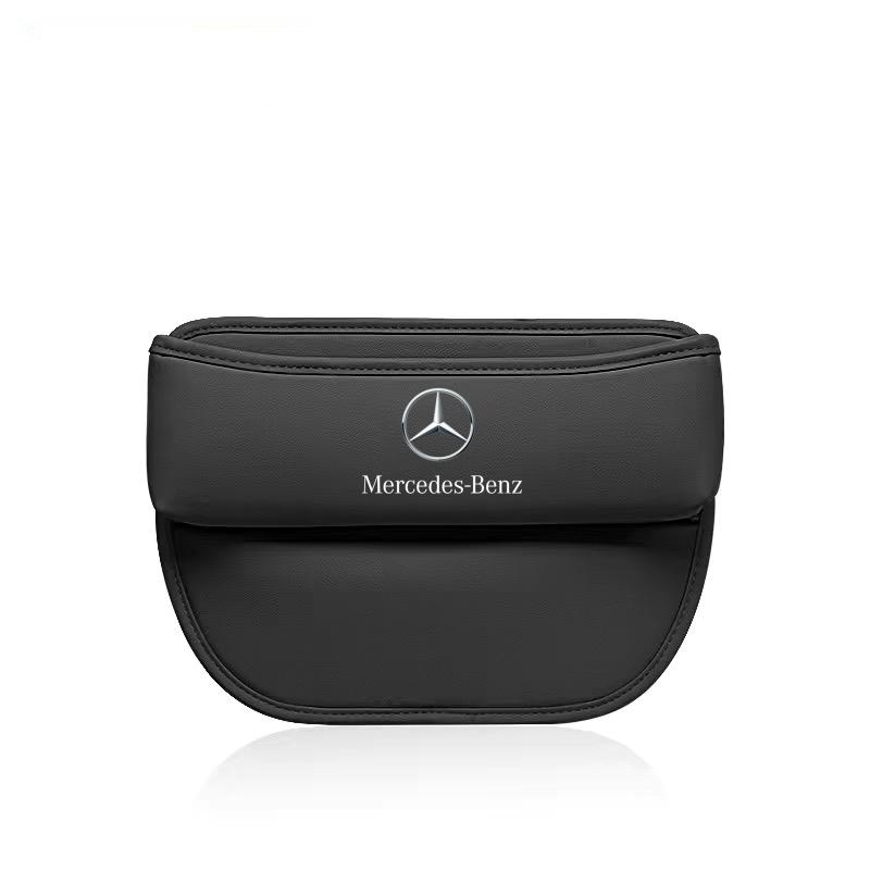 DDE2   Car Seat Crevice Storage Box Wallet Cigarette Slit Pocket For Mercedes benz E GLK CLS A W204 W213 W221 ML ABR c200 Accessories