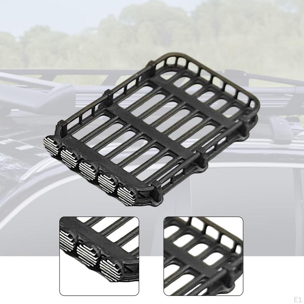 1/64 Car Roof Rack Micro Garage Scene Decor Miniature Cargo Carrier Realistic for Sand Table
