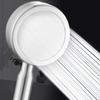 Pressure Boost Shower Head Multifunction Adjustable Large Water Yield Shower Nozzle Massage Shower Bathroom Accessory