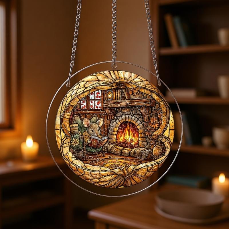 Verriegelbare Acryl-Puzzles Sonnenfänger Bunte Hängende Lichtfänger Ornamente Für Heimfensterdekoration