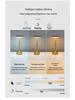 LED Retro Touch Table Lamp – Induction Flying Saucer Design for Hotels & Restaurants, Rechargeable I-Shaped Metal Lighting Fixture.
